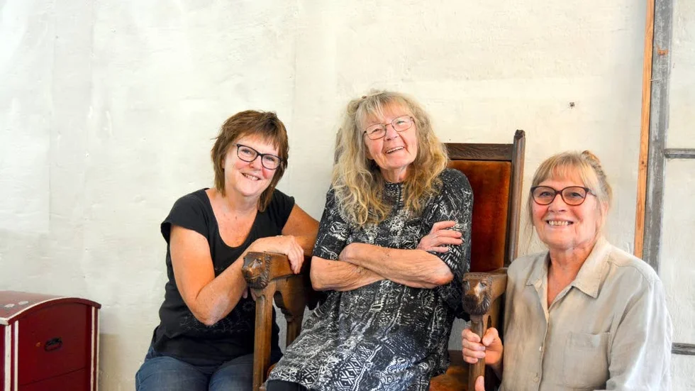 Christina Lindblom, Inger Hahn-Redin och IngerLinnea Carlsson är de nuvarande Frejas frön.
