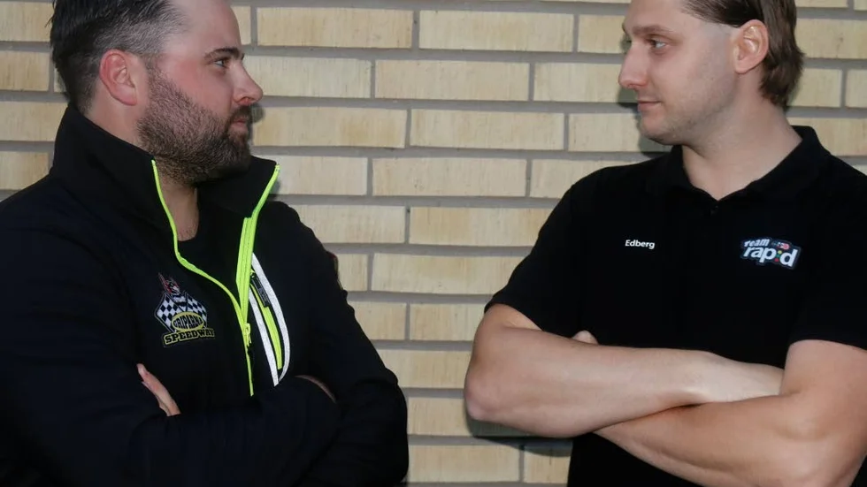 Robert Henderson och Alexander Edberg ställds öga mot öga mot varandra i den allsvenska finalen.