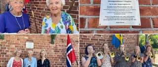 80-årsminnet av norska flyktingar i Vingåker firades med plakett: "Vi får inte glömma"