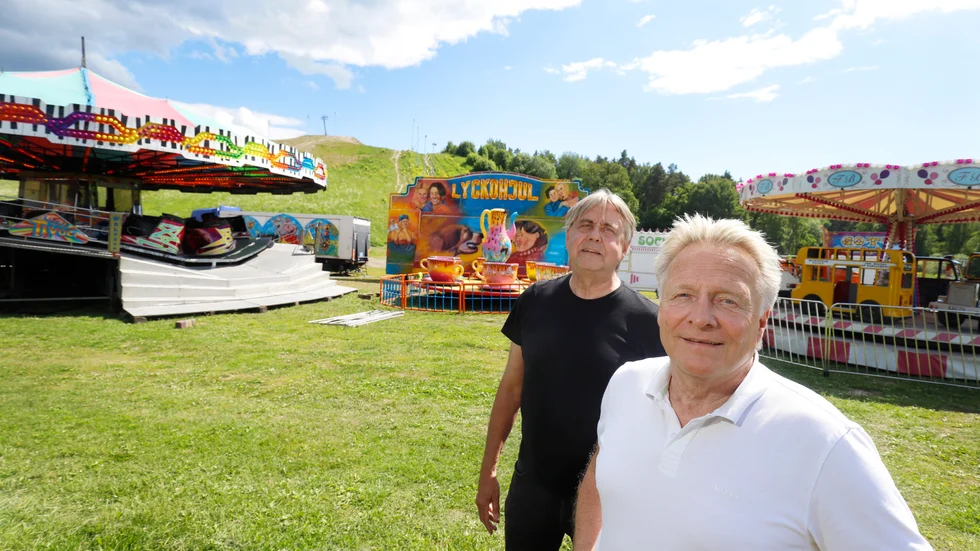 Arrangörerna Bosse Frid, BK Sport och Vilsta Sporthotells Göran Pettersson är laddade inför helgens Vilsta marknad.