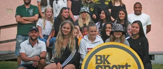 BK Sports tjejer laddar för Gothia cup