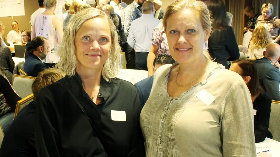 Anna Selander, samhällsbyggnadschef Nyköpings kommun och Ulrika Juul, ordförande Företagarna Nyköping-Oxelösund.