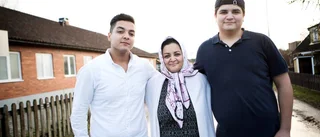 Familjen återförenades på Gotland
