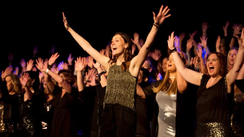 Joyvoice, under ledning av Sofie Pettersson.
