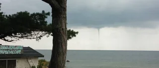 Bilder: Tromb svepte förbi Tofta