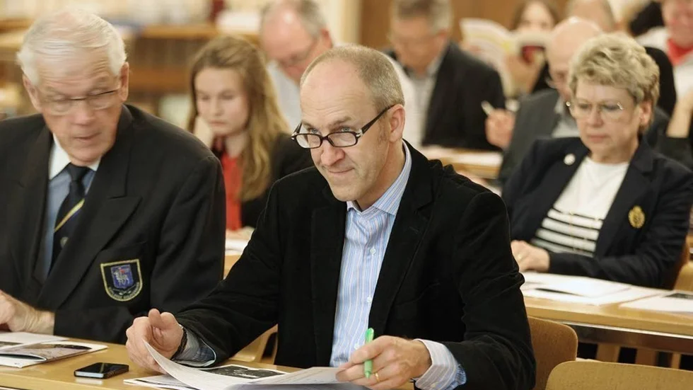 Nya ordföranden för Gotlands idrottsförbund, Mats Ladebäck.