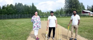 Invigning av Bodens första cricketplan
