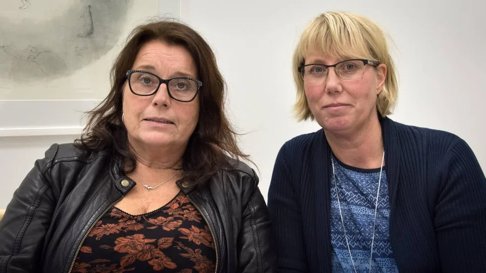 Ansvariga. Katarina Morin, till vänster och Åsa Heikkilä är områdeschefer med ansvar för Miskogens vård- och omsorgsboende.