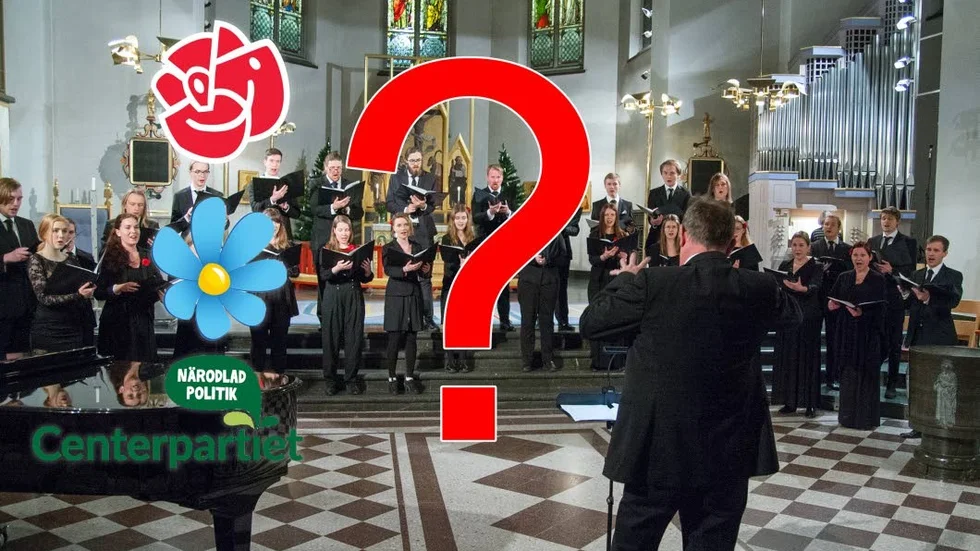 Vattendelare. Hör de traditionella politiska partierna verkligen hemma i kyrkan? Därom tvista de lärde.