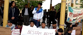 Stödmanifestation för ensamkommande