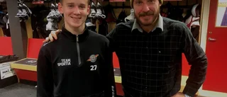 17-åringen efter succédebuten: "Han var ett stort stöd"