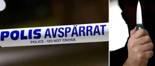 Knivdrama: Misstänkt kvar i häktet
