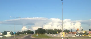 SMHI förklarar molnfenomenet över Visby