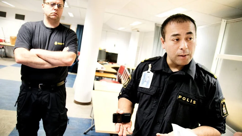 Rickard Hägbom (t.v.) och Peter Bjurén, koorrdinator och huvudinstruköter för SALSA/livräddning region Stockholm.
