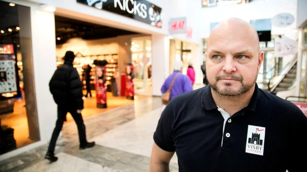 Magnus Olsson, Visby centrums verksamhetsledare.