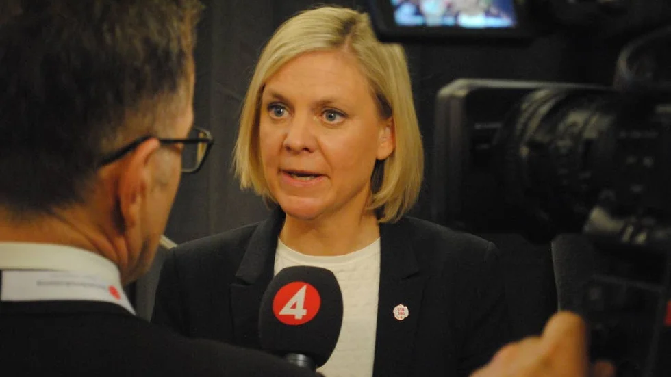 Magdalena Andersson (S). Finansministern var redan i somras under Almedalsveckan tydlig med att vi står inför stora utmaningar framöver när det gäller finansieringen av välfärden.