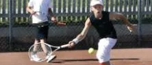 Mycket tennis - men också bus