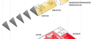 Så här ska Fårös Bergmancenter se ut