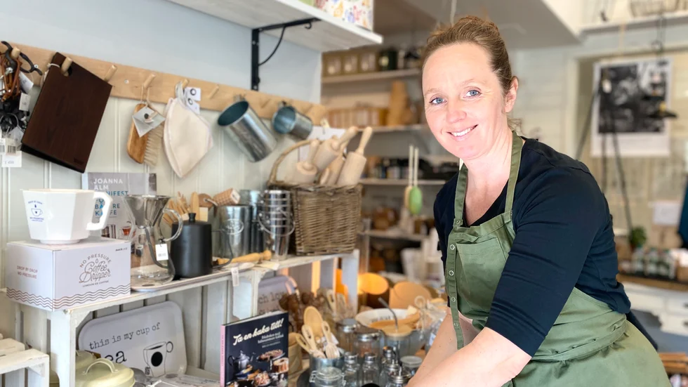 Catrin Carlsson är en av ägarna till Stavsjö krog och kafé.