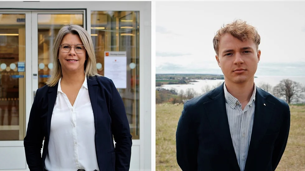 Annicki Oscarsson (K), kommunstyrelsens orförande och Teodor Johansson (M), ledamot i BUN, debatterade flitigt på kommunfullmäktige. "Skolan i Linköpings utsatta område hade fler behöriga till gymnasiet än vi", sa Teodor när förslaget att lägga ner BUN diskuterades. 