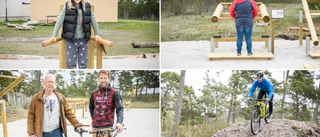 BILDEXTRA: Glada miner när Fårösunds nya aktivitetspark invigdes • "Det blev över all förväntan