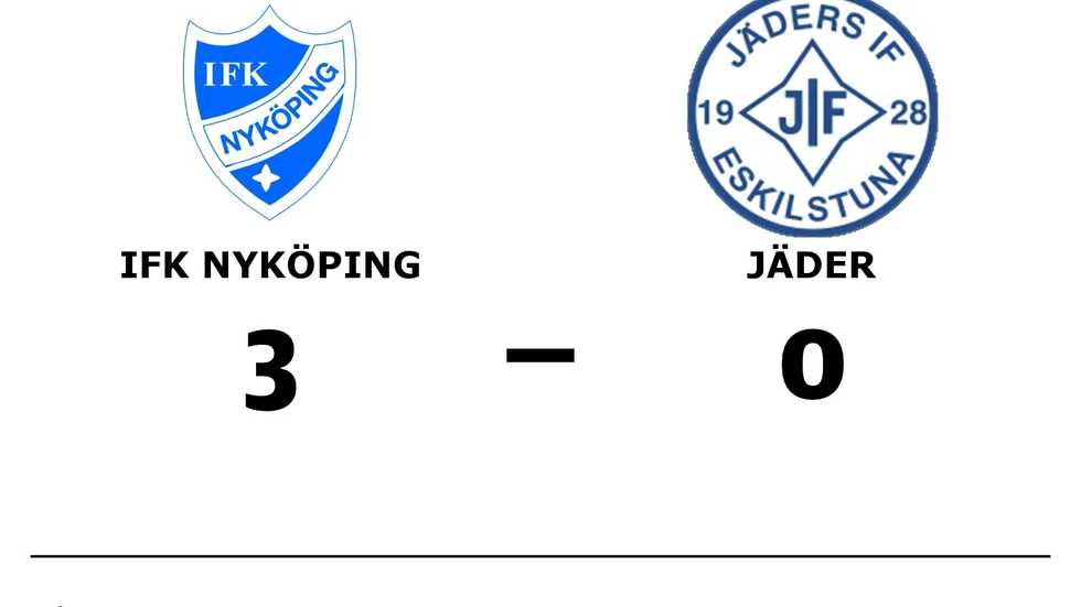 IFK Nyköping vann mot Jäders IF