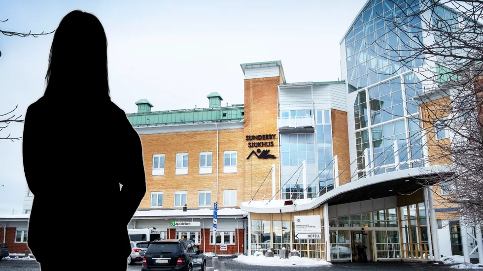 Hon vill jobba i den krisande sjukvården i Norrbotten men får inte på grund av karensregler. "De stjälper snarare än hjälper regionen. Vi skulle jobba mycket mer hemma om det inte vore för karenstiden", säger bemanningssjuksköterskan.  