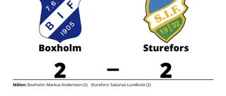 Delad pott för Boxholm och Sturefors
