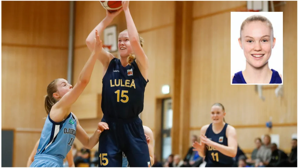 "Hon är en jätteintressant spelare", säger Luleå Baskets tränar Robin Sandberg om Tilda Trygger.