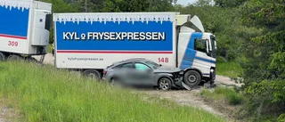 Dödsolycka på väg 55 nära Örsundsbro