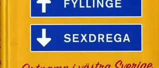 Förklarar ortnamn från västra Sverige