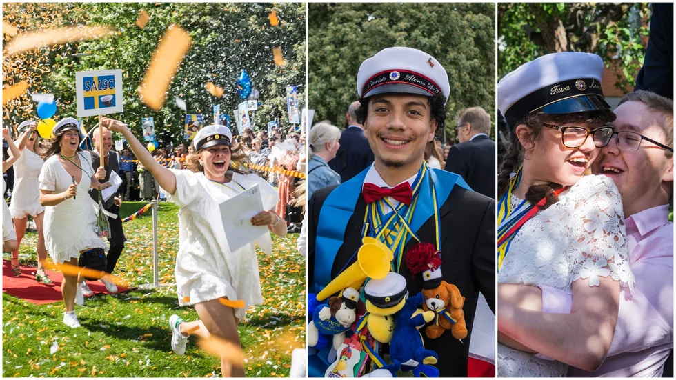 Så var studenten i Uppsala 2022.