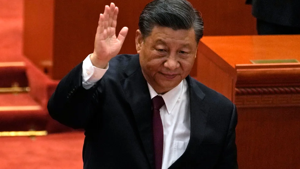 Kinas president Xi Jinping lovar stöd. Arkivbild.