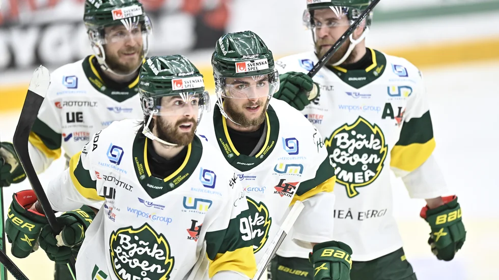 Björklöven krossade HV71 med 7–2 i den femte finalmatchen i hockeyallsvenskan.