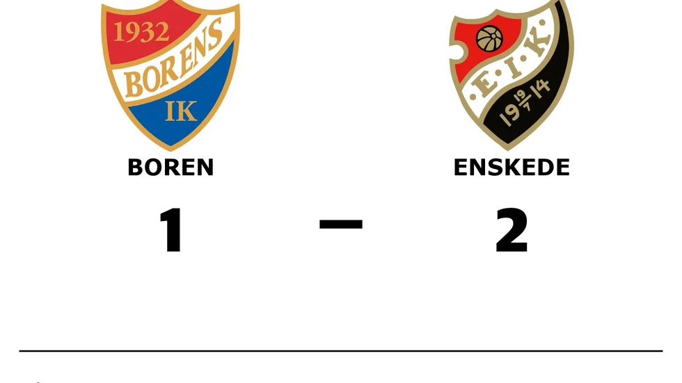 Borens IK förlorade mot Enskede IK
