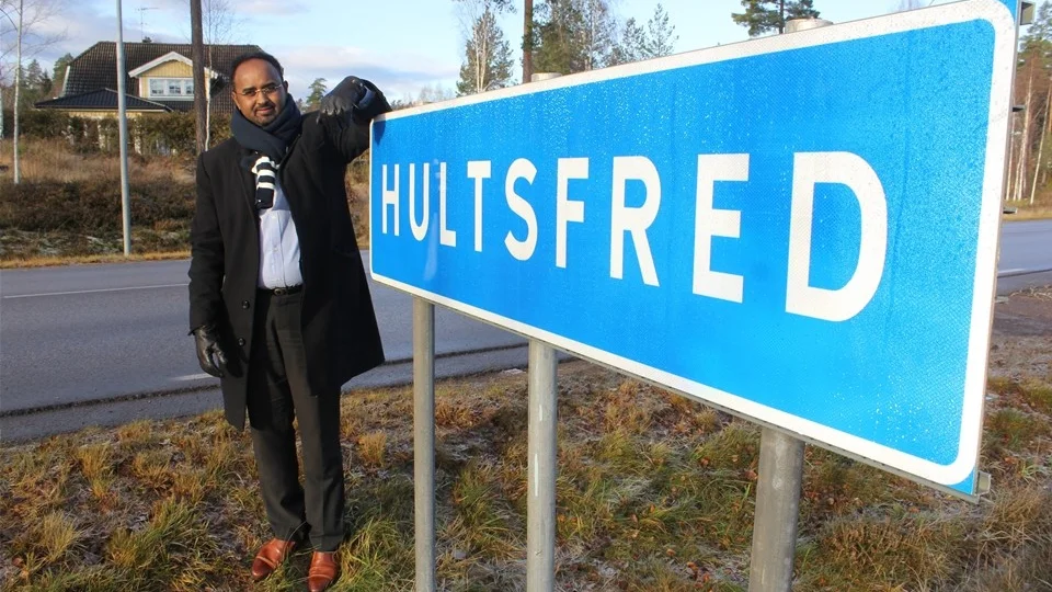 Det var till Hultsfred Hassan kom som flykting från Somalia.