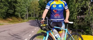 Barncancerkrigaren rullar in på hemmaplan