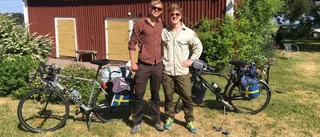 Ragnar cyklar från Mantorp till Gibraltar
