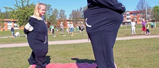 Gustavsviksparken bjöd på sumobrottning