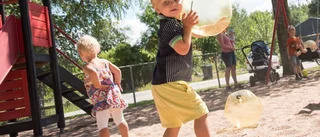 Bullar och bollar när parken fick nytt liv