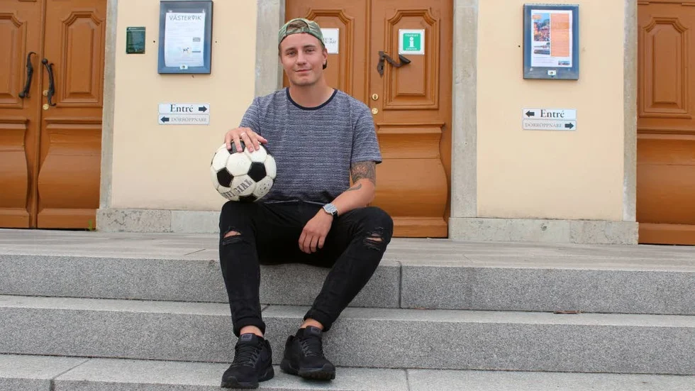 Målvan. Jesper Garstedt har haft bra fart på målfabrikationen i år.