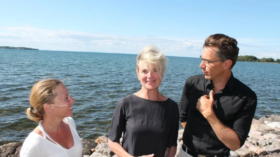 Inga Onn och Pontus Plenge uppskattade Stina Ekblads besök särskilt mycket.