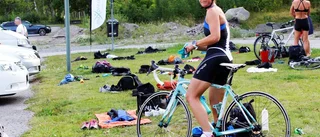 De värmde upp med minitriathlon