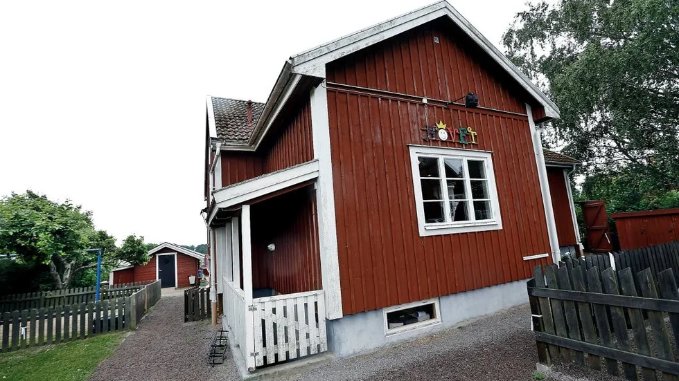 Här är kooperativets hus.