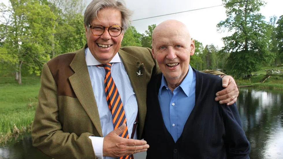 Två gamla kära vänner i Claes-Göran Österlund och Bogislav von Platen.