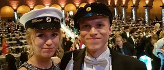 Ellinor och Mattias intog Nobelfesten