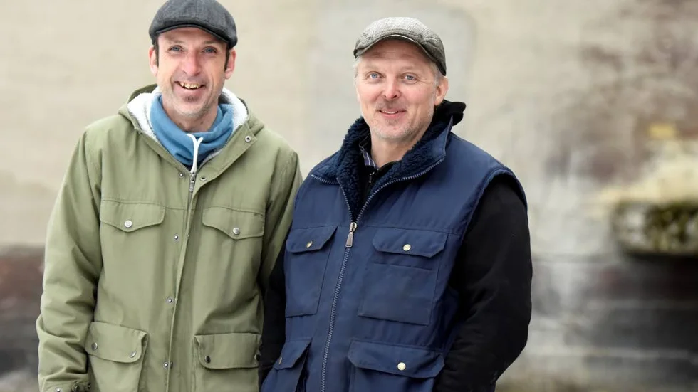 Entusiasm. Stefan Englund och Michael Maasing är fulla av entusiasm inför Raggarröjet.