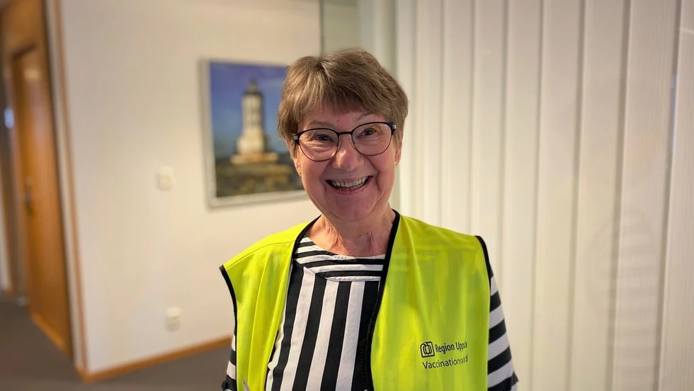 Margareta Andersson är vaccinationsansvarig på Kompassen i Enköping.
