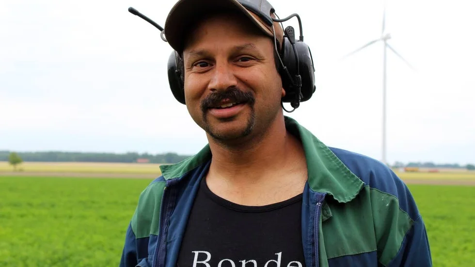 Bas. Peter Borring, LRF-ordförande i Östergötland, var moderator på temakvällen i Valdemarsvik.