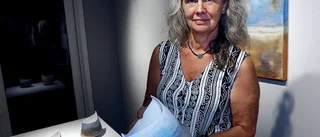 Keramikern ställer också ut målningar
